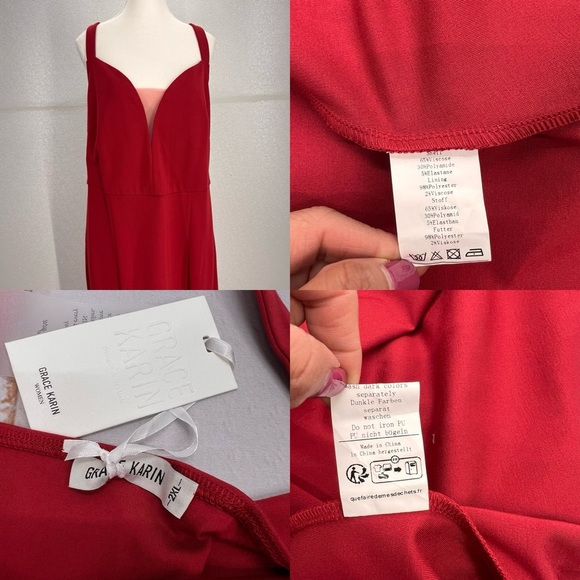 NWT Elegant Sleeveless Dresses Mesh V-Neck with Mesh Panel Maxi Cocktail Dress - Picture 16 of 17